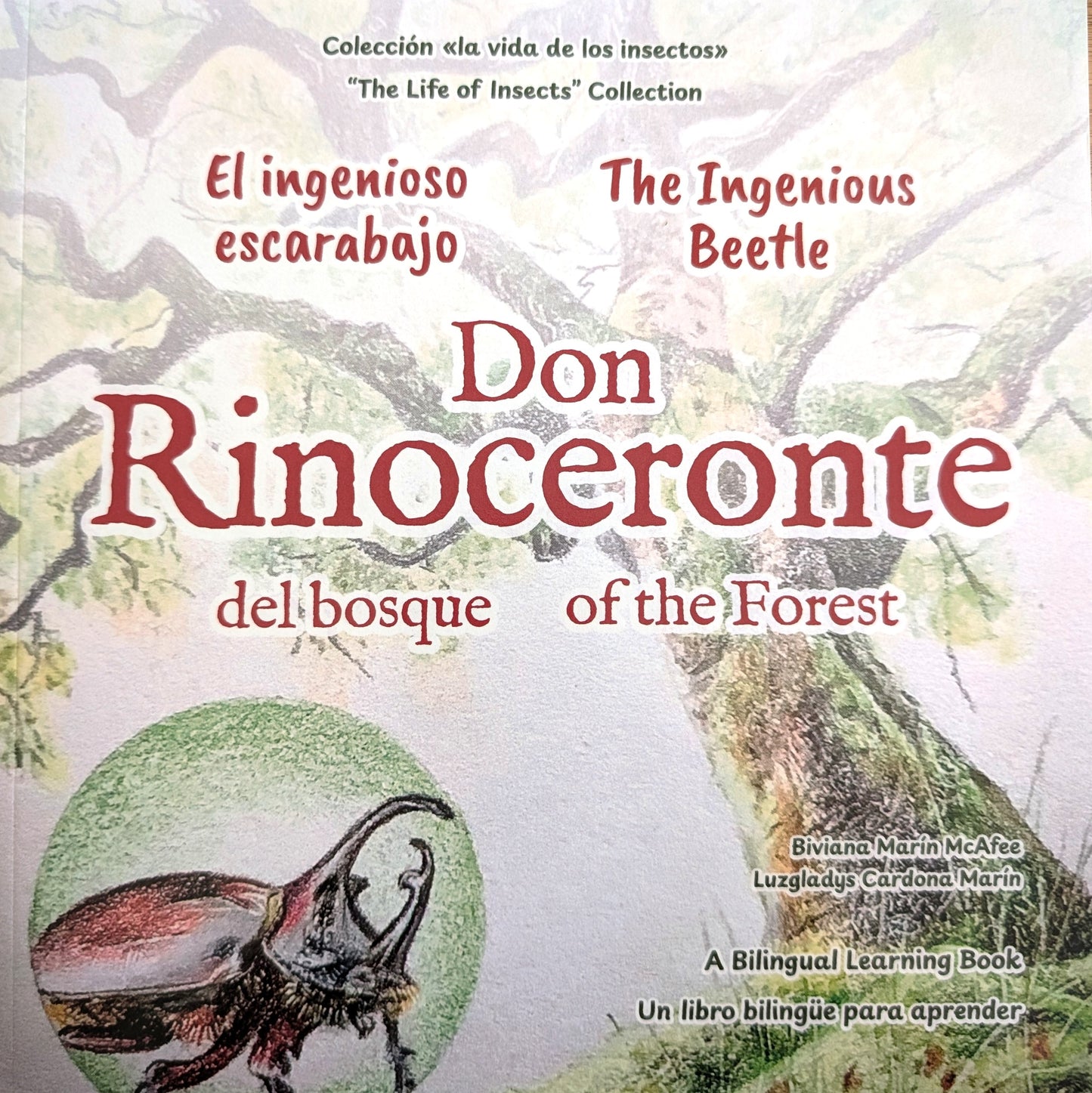 Don Rinoceronte Hard cover book